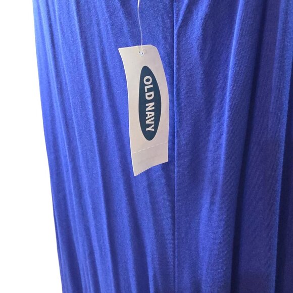 Old Navy Womens Sleeveless Blue Relaxed Swing Dress Size Large Petite - Picture 6 of 11